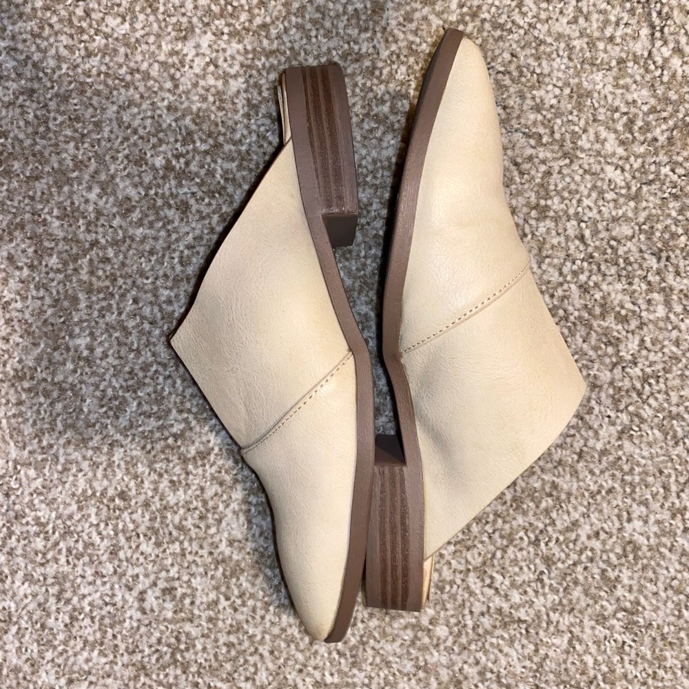 Cream Mules